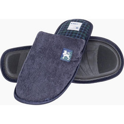 B-Soft Χειμερινές Ανδρικές Παντόφλες Navy Μπλε 405-189