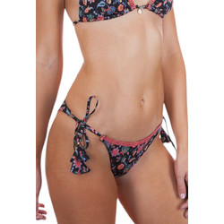 Banana Moon Bikini Slip Μαύρο Πολύχρωμο TAKA-DIANI-HUW01