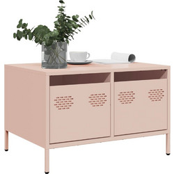 vidaXL Έπιπλο Τηλεόρασης Μεταλλικό N / A Μ68xΠ50xΥ43.5cm 851239