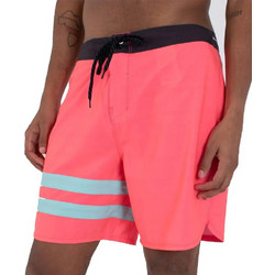 Hurley Ανδρικό Μαγιό Σορτς με Σχέδια Φούξια MBS0011590-621