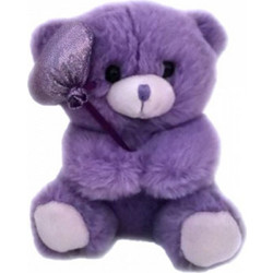 Enesco Balloon Bear Kalidou Lavender