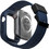 Uniq Monos Θήκη Σιλικόνης με Λουράκι για Apple Watch 4 / 5 / 6 / 7 / 8 / 9 / SE 44 / 45mm Navy Μπλε