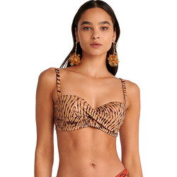 BLU4U Bikini Top Strapless Καφέ 25366212D-20