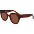 Longchamp LO750S 237 Ανδρικά Γυαλιά Ηλίου Στρογγυλά Κοκάλινα Ταρταρούγα με Καφέ Φακό