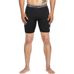 Volcom Αθλητικό Ανδρικό Μαγιό Βερμούδα με Σχέδια Μαύρο A9112501-BLK