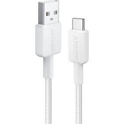 Anker 322 Braided USB-A to USB-C 18W 0.9m White A81H5G21