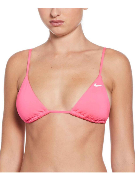 Nike Αθλητικό Bikini Top Τριγωνάκι Ροζ NESSF239-678