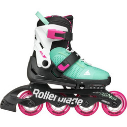 Rollerblade Microblade XT Inline Αυξομειούμενα Rollers Παιδικά Μαύρα Πράσινα