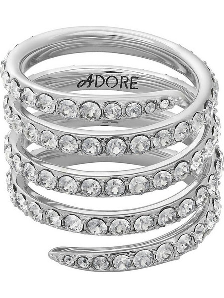 Adore Γυναικείο Δαχτυλίδι Ασημί 525986