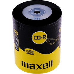 Maxell 624037-40-TE Εγγράψιμα CD-R 52x 700MB 100τμχ