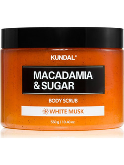 Kundal Macadamia & Sugar White Musk Scrub Σώματος 550gr