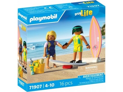 Playmobil My Life Μαθήματα Surf για 4-10 Ετών 71907