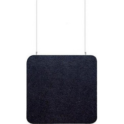 Acustico Audiodesigner Ecobaffle Square Ηχοαπορροφητικά Πάνελ 60x60x4cm 4τμχ Μαύρα