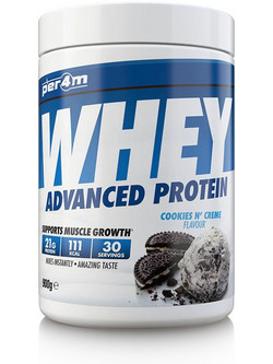 Per4m Whey Advanced Cookies & Creme Πρωτεΐνη Ορού Γάλακτος 900gr