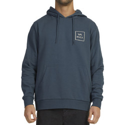 RVCA All The Ways Ανδρικό Φούτερ με Κουκούλα & Τσέπες Ανθρακί UVYFT00121-KRD0
