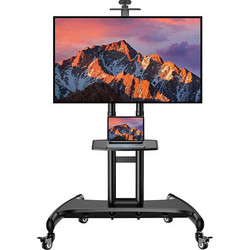 Perlesmith PSTVMC05 Βάση Τηλεόρασης Δαπέδου Τροχήλατη 32"-82" έως 45kg