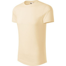 Malfini Ανδρικό Αθλητικό T-Shirt Μπεζ MLI-17121