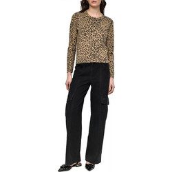 DKNY Γυναικεία Πλεκτή Μπλούζα Μπεζ DJ5R0648JFW