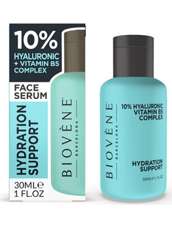 Biovene Barcelona Support 10% Hyaluronic & Vitamin B5 Αντιγηραντικό Ενυδατικό Serum Προσώπου με Υαλουρονικό 30ml