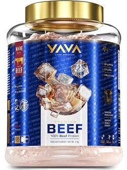 Yava Labs Premium Beef Protein Ice Cola Πρωτεΐνη Γράμμωσης 2kg