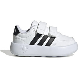 Adidas Breaknet 3.0 Παιδικά Sneakers Λευκά Μαύρα JS3680
