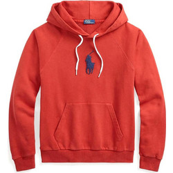 Polo Ralph Lauren Γυναικείο Φούτερ με Κουκούλα & Τσέπες Κόκκινο 211910128003-600