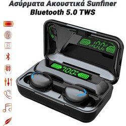 Sunfiner Black Ακουστικά Bluetooth