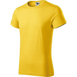 Malfini Ανδρικό Αθλητικό T-Shirt Κίτρινο MLI-164M4