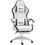 Vinsetto Καρέκλα Gaming Δερματίνης Λευκή Μαύρη 921-618V01WT