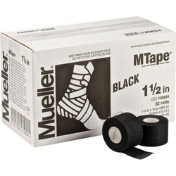 Mueller Μ Tape Ταινία Κινησιολογίας 3.8cm x 9.14m Μαύρη 1τμχ