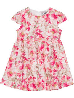 Joyce Παιδικό Φόρεμα Floral Ροζ 2543605