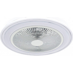 IQ CF-1606 Ανεμιστήρας Οροφής 31cm 24W με Φως & Τηλεχειριστήριο Λευκός