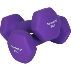 Songmics SYL64PL Σετ Βαράκια Εξάγωνα Neoprene 2x2kg