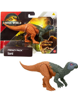 Mattel Jurassic World Rebirth Frenzy Pack Iani Φιγούρα Δεινόσαυρος για 4+ Ετών
