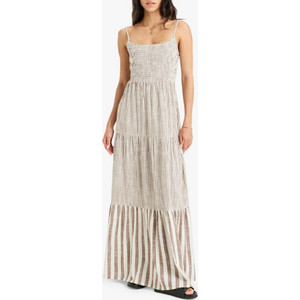 Roxy Tropical Glow Maxi Καλοκαιρινό Βραδινό Φόρεμα Εκρού ERJWD03908 Roxy Tropical Glow Maxi Καλοκαιρινό Βραδινό Φόρεμα Εκρού ERJWD03908