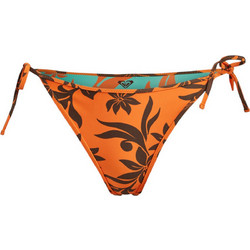 Roxy Bikini Brazil Floral Πορτοκαλί Τιρκουάζ ERJX405068-WBT0