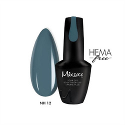 Mixcoco NH12 Ημιμόνιμο Βερνίκι Νυχιών 15ml