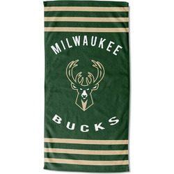 Gim NBA Milwaulkee Bucks Παιδική Πετσέτα Θαλάσσης Πράσινη 76x152cm 100-00005