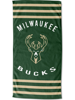 Gim NBA Milwaulkee Bucks Παιδική Πετσέτα Θαλάσσης Πράσινη 76x152cm 100-00005
