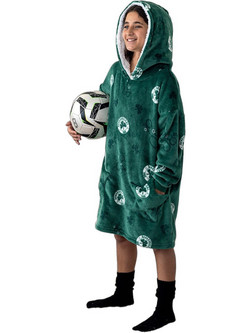 Palamaiki Cositos Panathinaikos 6-9 Παιδική Ρόμπα Fleece Χειμωνιάτικη Πράσινη 9-140100-011