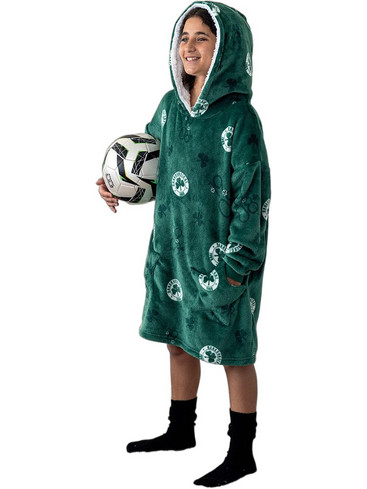 Palamaiki Cositos Panathinaikos 6-9 Παιδική Ρόμπα Fleece Χειμωνιάτικη Πράσινη 9-140100-011