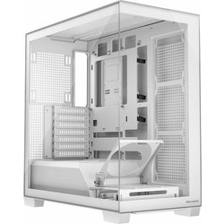 Modecom Volcano Stellar White Midi Tower Κουτί Υπολογιστή RGB με Πλαϊνό Παράθυρο