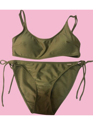 Sun Bikini Set Μπουστάκι Χακί BA-14-BB-10