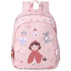 Tutete Little Red Σχολική Τσάντα Πλάτης Δημοτικού Ροζ 61-88733