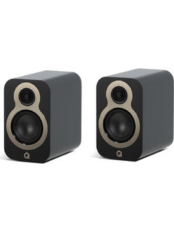 Q Acoustics 3010c Ζεύγος Ηχείων Hi-Fi Ραφιού 80W 2 Δρόμων Black