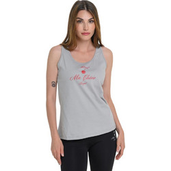 Target Γυναικείο Αθλητικό T-Shirt Γκρι S25-65204-63