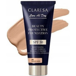 Claresa Protective 2W Medium Warm Liquid Foundation SPF50 30ml