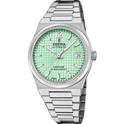 Festina Γυναικείο Ρολόι με Ασημί Μεταλλικό Μπρασελέ F20029/3