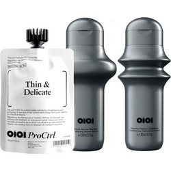 Qiqi Σετ Περιποίησης Μαλλιών Thin & Damaged Controller 150gr + Conditioner 300ml + Σαμπουάν 300ml