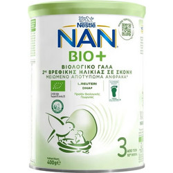 Nestle Nan Bio 3 Βιολογικό Βρεφικό Γάλα Σκόνη 12m+ 800gr